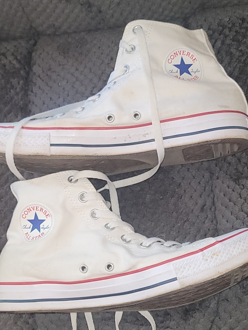 Converse All Star White Chuck Taylor All Star High Top Sneakers 10.5